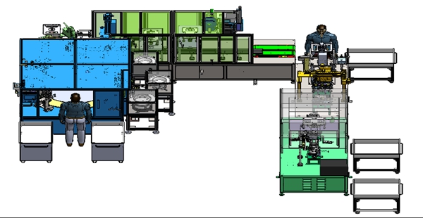 汽车空调装配线